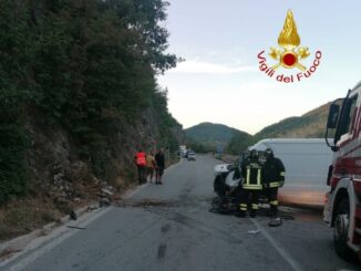 Incidente lungo la strada Contessa a Gubbio, ferito conducente furgone