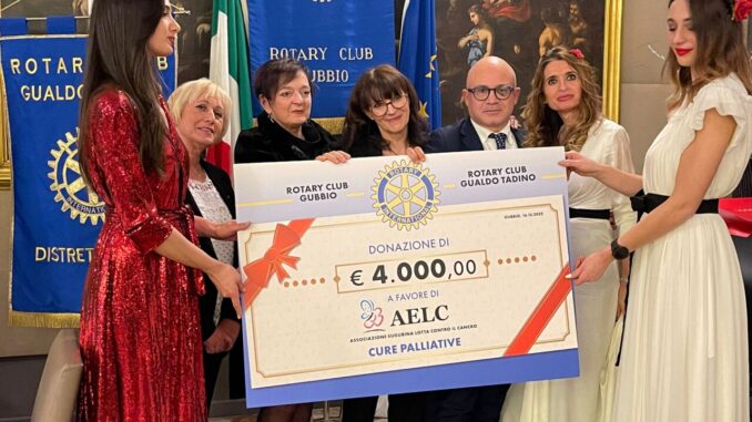 Festa auguri 2022 Interclub Rotary club Gubbio e Gualdo Tadino