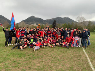 Rugby Gubbio - Vasari Arezzo Rugby 22-7, buona prestazione dei lupi eugubini