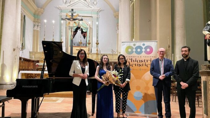 Successo del Recital Pianistico di Elena Ridolfi a Gubbio