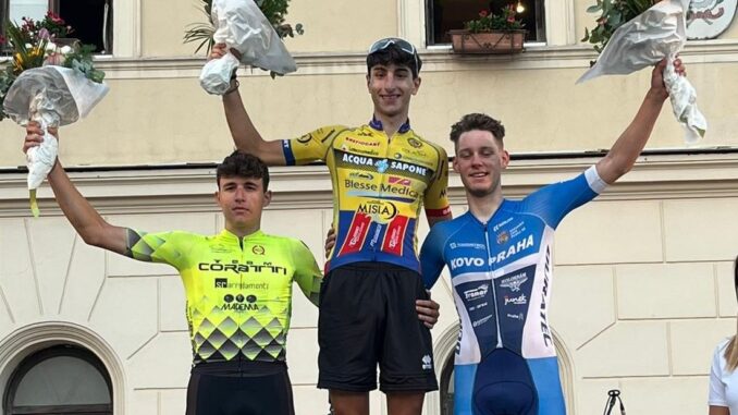 Lo junior Friggi della Gubbio ciclismo Mocaiana vince nel Lazio