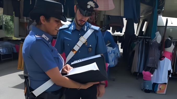 Rapina con strappo al mercato, donna denunciata dai Carabinieri