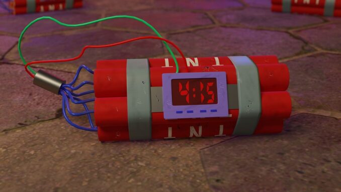 Scoperta bomba artigianale e materiale per la fabbricazione di esplosivi