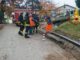 Operaio soccorso in cantiere, era caduto in una trincea di scavo