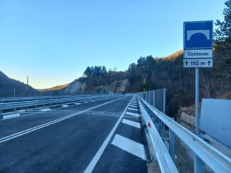 Contessa, aperto al traffico il nuovo viadotto tra Gubbio e la provincia di Pesaro e Urbino