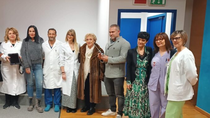 Ospedale Branca, donato mini istero-resettoscopio