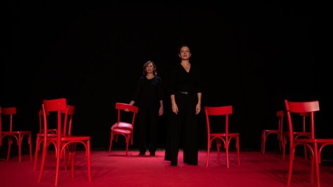Giuliana Musso a Gubbio con lo spettacolo teatrale "Dentro"