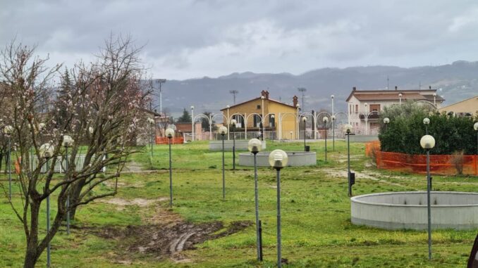 Via ai lavori per il Parco dei Dinosauri