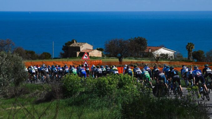 A Gualdo Tadino tutto pronto per la 3° tappa della Tirreno-Adriatico