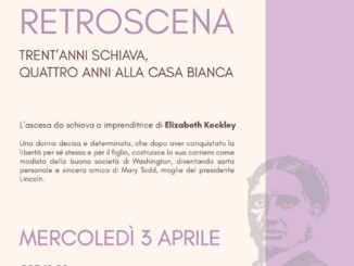 Presentazione Elizabeth Keckley: Retroscena.