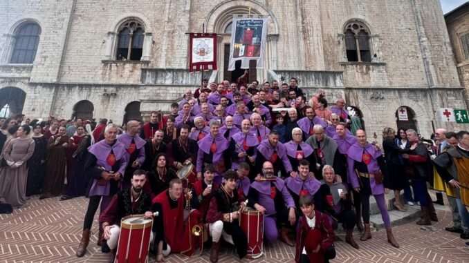 Gubbio trionfa al Palio della Balestra: podio tutto eugubino