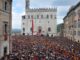 I Ceri con la Tradizionale "Discesa" festa a Gubbio