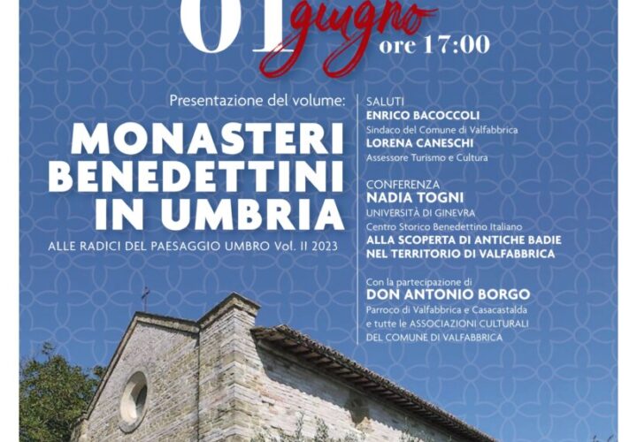 Nadia Togni presenta "Alla scoperta di antiche badie benedettine nel territorio di Valfabbrica"