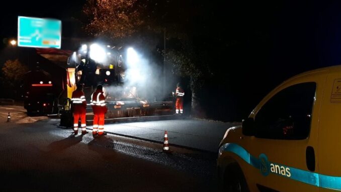 Anas avvia lavori notturni per il risanamento dei cavalcavia