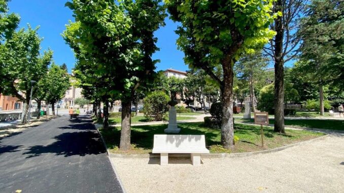 Rinnovamento dei Giardini "Rolando Pinacoli" a Gualdo Tadino