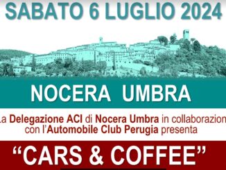 Nocera Umbra accoglie evento Cars&Coffee Automobile Club