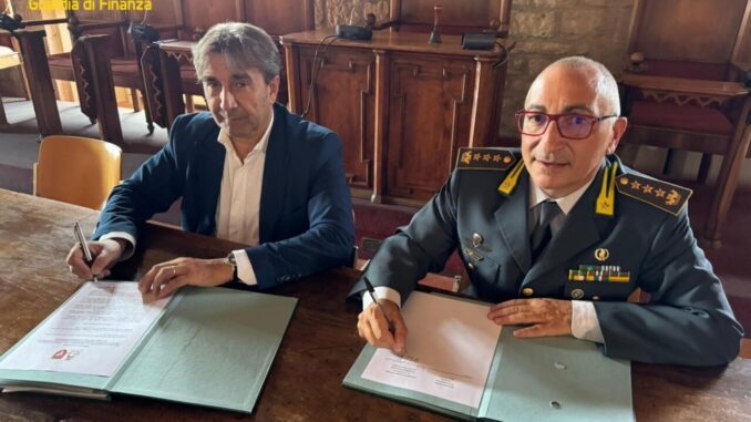 Finanza e Comune di Gubbio uniti nel contrasto le condotte lesive