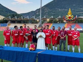 Partita Cuore Gubbio: Vigili del Fuoco vincono e donano ricavato