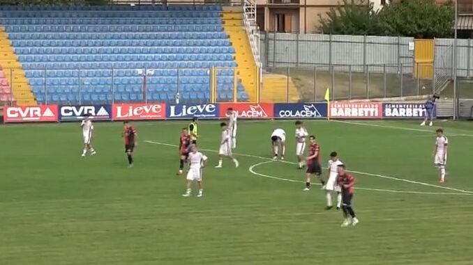 Gubbio vince grazie al gol di Tommasini contro il Sestri Levante