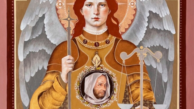 Emiliano Alfonsi è l’artista del Palio di San Michele Arcangelo 2024