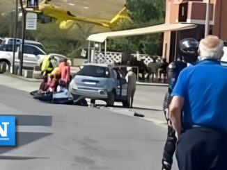 Incidente auto-moto: grave il motociclista, ricoverato a Perugia