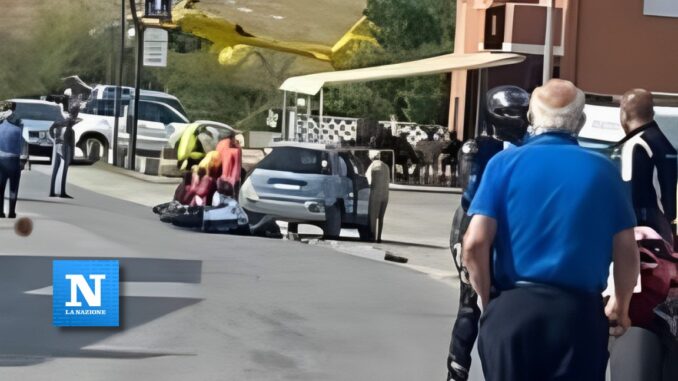 Incidente auto-moto: grave il motociclista, ricoverato a Perugia