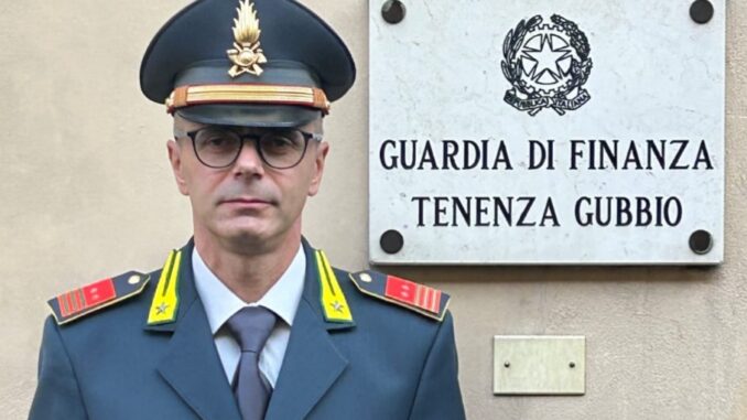 Rudy Primavera nuovo comandante della Tenenza di Gubbio