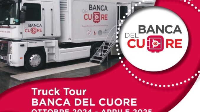 Conferenza stampa sul “Truck Tour – Banca del cuore”