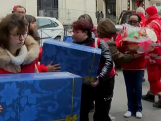 Carico di solidarietà per il Kosovo, 300 panettoni dall'Umbria