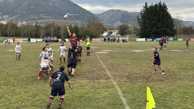 Rugby Gubbio: al Coppiolo la Serie B vince il derby contro Perugia