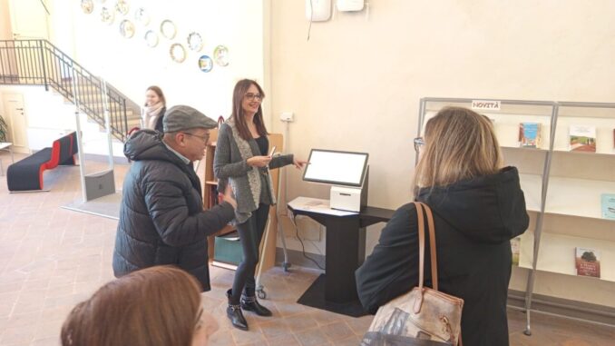 Nuovo Sistema di Auto-prestito alla Biblioteca Sperelliana