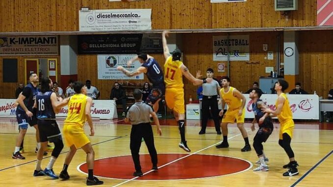  L'EMI Basket Gubbio si impone sull'Olimpia Mosciano in Abruzzo