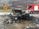 Camper in fiamme a Valsorda, gravi ustioni per una famiglia