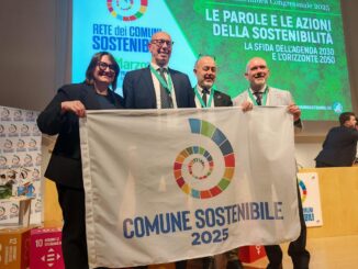 Riconoscimento conferito al sindaco Presciutti a Roma