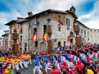 Cantiere di Piazza 40 Martiri, deviato il percorso dei Ceri