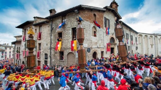 Cantiere di Piazza 40 Martiri, deviato il percorso dei Ceri