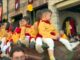 Gubbio, i Ceri scendono dal monte: folla in festa