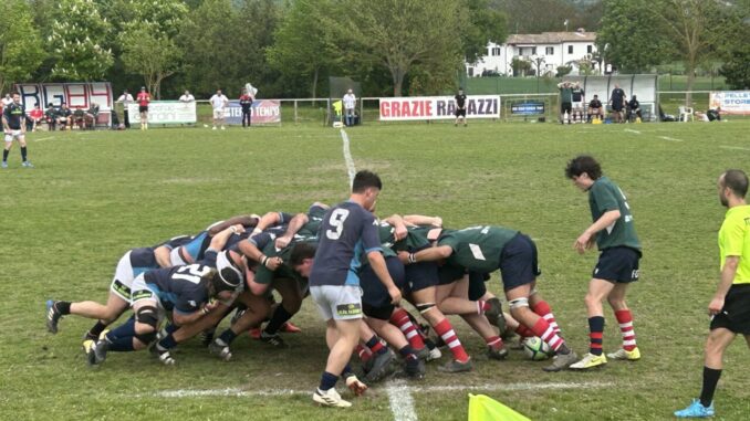 Rugby Gubbio, bellissima giornata di sport al Coppiolo per la fine dei Campionati