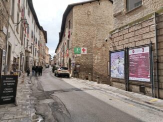 Gubbio: Lavori via XX Settembre, le modifiche alla viabilità