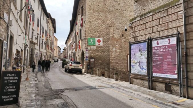 Gubbio: Lavori via XX Settembre, le modifiche alla viabilità