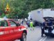 Auto contro tir sulla SS219, feriti portati a Branca