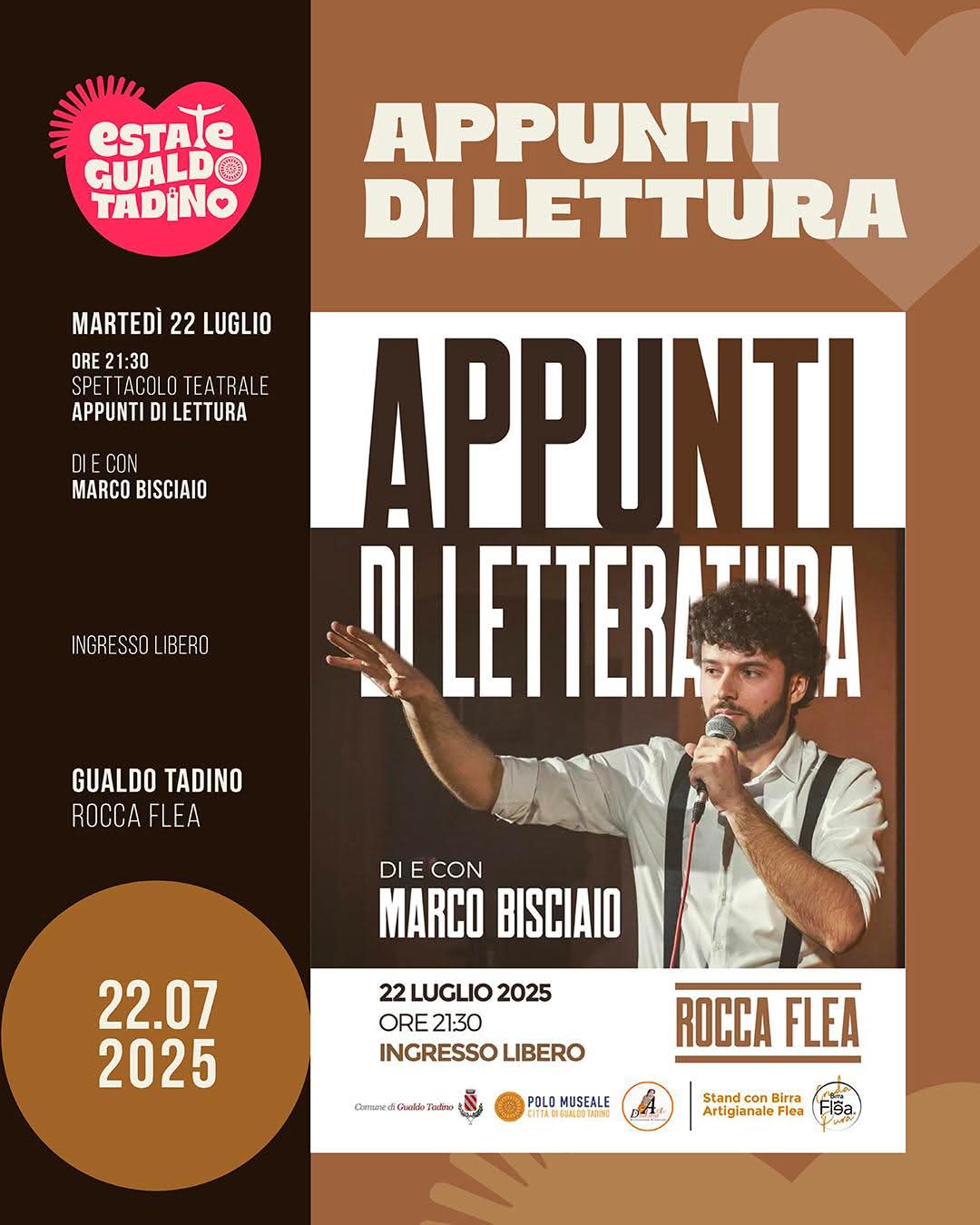 Due notti di musica e teatro a Rocca Flea
