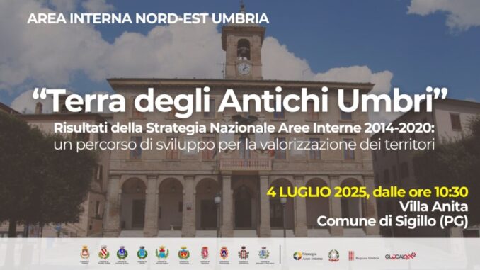 Conclusione a Sigillo per la Strategia Aree Interne Umbria