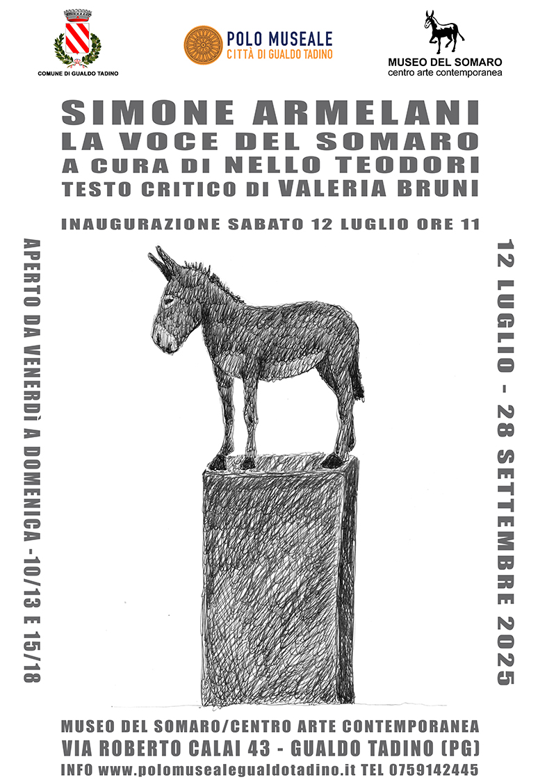 Gualdo Tadino al Museo del Somaro al via della mostra di Simone Armelani