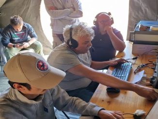 VHF, esperimento radio A.R.I. Perugia sul Monte Serrasanta