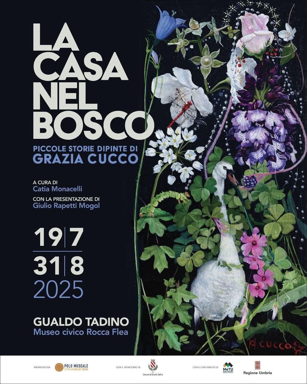 Rocca Flea: miniature dipinte di Grazia Cucco, accompagnate dal testo di Mogol