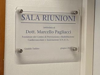 Intitolata a Marcello Pagliacci la sala del Centro Cardiologico