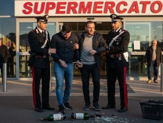 Ladri di alcolici bloccati in flagrante dai Carabinieri