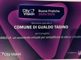 Gualdo Tadino leader digitale: "Angela" premiata al City Vision 2025