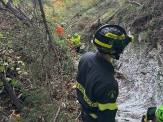 Cacciatore cade in un dirupo, salvato a Gubbio